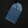 Louis Vuitton Blason Embroidered Short-Sleeved Crewneck- Black