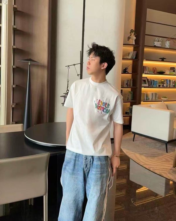 Louis Vuitton Candy Signature T-shirt-  White