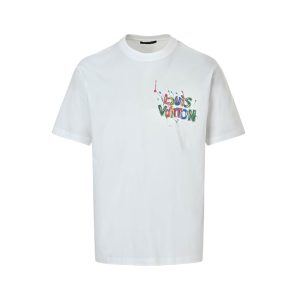 Louis Vuitton Candy Signature T-shirt-  White