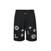 Louis Vuitton Double Print Monogram beach pants- Black