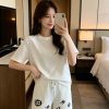 Louis Vuitton Double Print Monogram beach pants- White