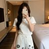 Louis Vuitton Double Print Monogram beach pants- White