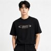 Louis Vuitton Embellished Damier Piqué T-Shirt- Black