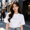 Louis Vuitton Embellished Damier Piqué T-Shirt- White