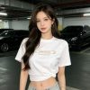 Louis Vuitton Embellished Damier Piqué T-Shirt- White