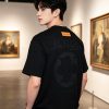 Louis Vuitton Embossed LV Signature T-Shirt- Black