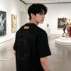 Louis Vuitton Embossed LV Signature T-Shirt- Black