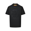 Louis Vuitton Embossed LV Signature T-Shirt- Black