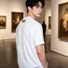Louis Vuitton Embossed LV Signature T-Shirt- Optical White
