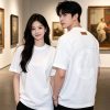 Louis Vuitton Embossed LV Signature T-Shirt- Optical White