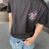 Louis Vuitton Embroidered T-Shirt- Black