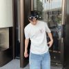 Louis Vuitton Embroidered T-Shirt-  Milky White.