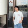 Louis Vuitton Embroidered T-Shirt-  Milky White.
