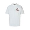 Louis Vuitton Embroidered T-Shirt-  Milky White.