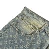 Louis Vuitton Monogram Denim Jeans- Vintage Blue Washed
