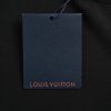 Louis Vuitton Monogram Flower 3D Gradient Print T-Shirt- Black