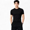 Louis Vuitton Monogram Moire Jacquard Silk Shorts- Black