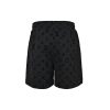 Louis Vuitton Monogram Moire Jacquard Silk Shorts- Black
