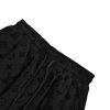 Louis Vuitton Monogram Moire Jacquard Silk Shorts- Black