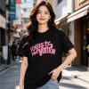 Louis Vuitton Signature Print T-Shirt- Black