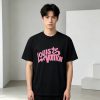 Louis Vuitton Signature Print T-Shirt- Black