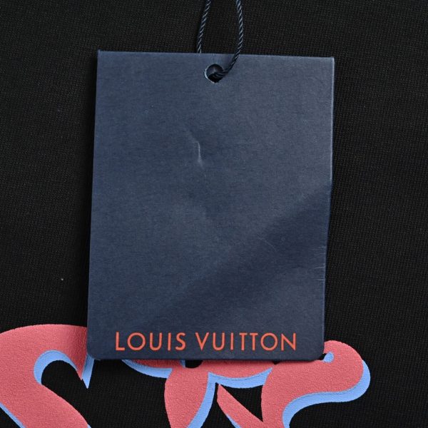 Louis Vuitton Signature Print T-Shirt- Black