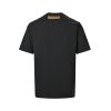 Louis Vuitton Signature Print T-Shirt- Black
