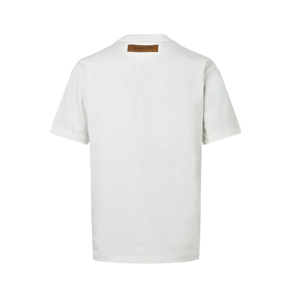 Louis Vuitton Signature Print T-Shirt- White