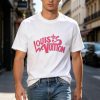Louis Vuitton Signature Print T-Shirt- White