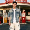 Louis Vuitton drawstring shorts- cream
