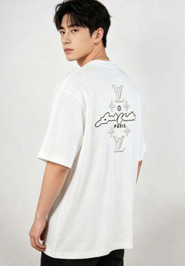 Louis Vuitton/Lu Yiweidun Glow Signature T-Shirt- White