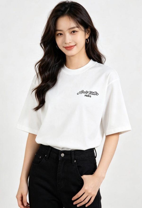 Louis Vuitton/Lu Yiweidun Glow Signature T-Shirt- White