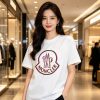 Moncler Iconic Logo Emblem T-Shirt- White
