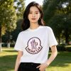 Moncler Iconic Logo Emblem T-Shirt- White