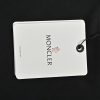 Moncler Logo-Patch Cotton T-Shirt- Black