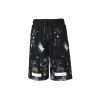 Off-White Diag Galaxy Shorts- Black Multi