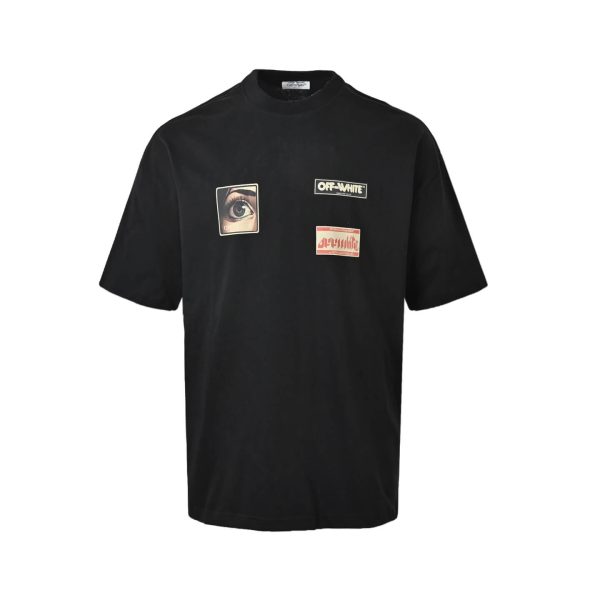 Off-White Eye Logo T-Shirt- Black