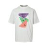 Prada Colorful Hand-Painting Logo T-Shirt- white