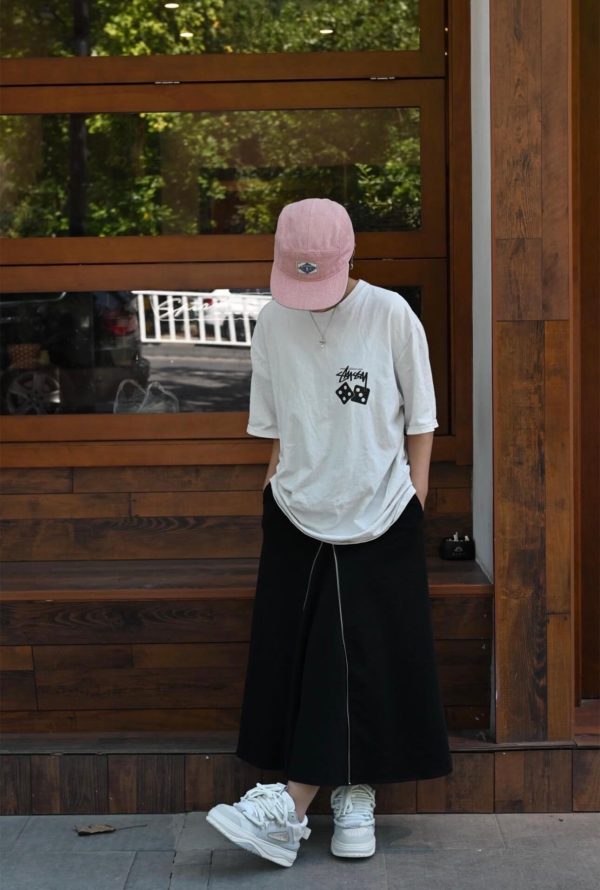 Stüssy Fuzzy Dice Tee- White
