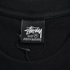 Stussy Sport Script Tee Crew Neck T-Shirt- Black