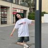 Stussy Sport Script Tee Crew Neck T-Shirt- White