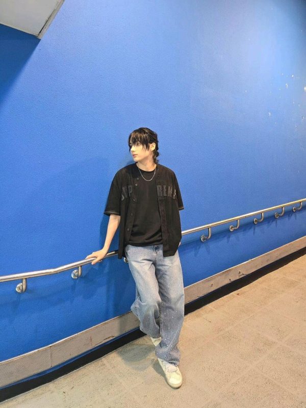 Supreme Ultrasuede Mesh Baseball Jersey- Black