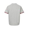 Supreme Ultrasuede Mesh Baseball Jersey- Gray
