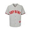 Supreme Ultrasuede Mesh Baseball Jersey- Gray
