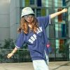 Supreme Ultrasuede Mesh Baseball Jersey- Navy Blue