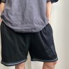Supreme Ultrasuede Mesh Shorts- Black