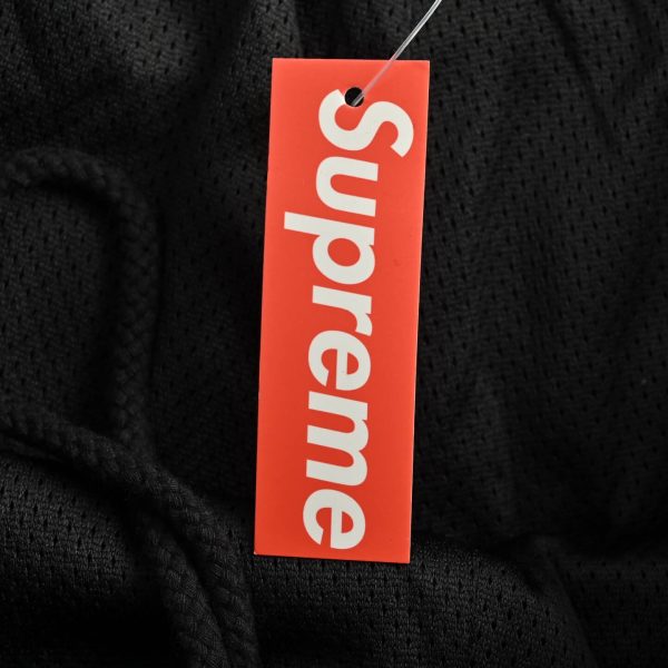 Supreme Ultrasuede Mesh Shorts- Black