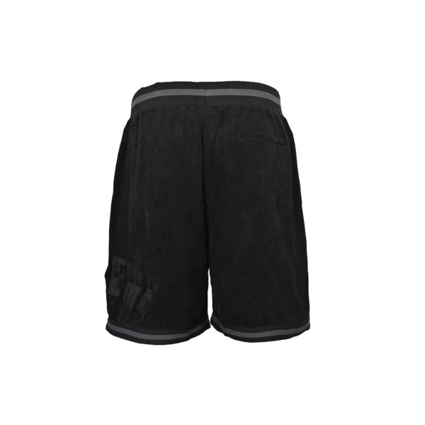 Supreme Ultrasuede Mesh Shorts- Black