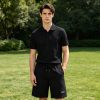 Zegna Ermenegildo Sweat Shorts- Black