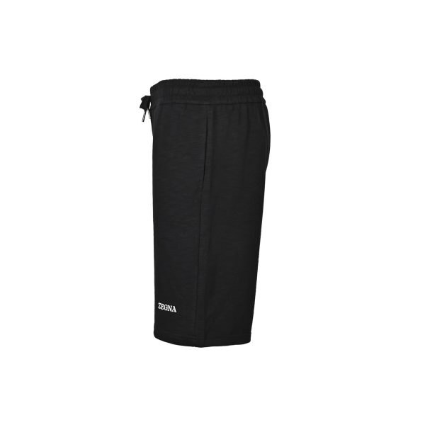 Zegna Ermenegildo Sweat Shorts- Black